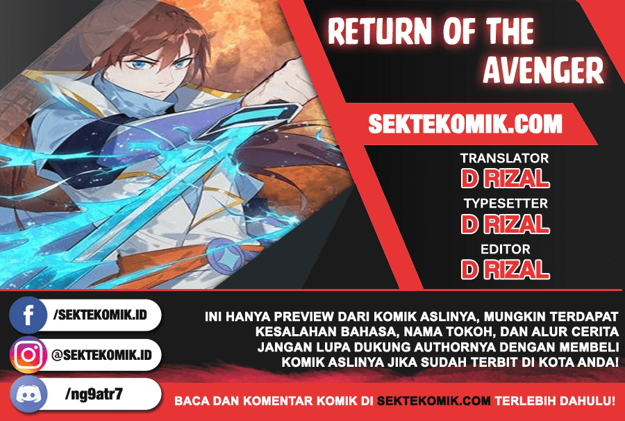 Return of The Avenger Chapter 16 Bahasa Indonesia
